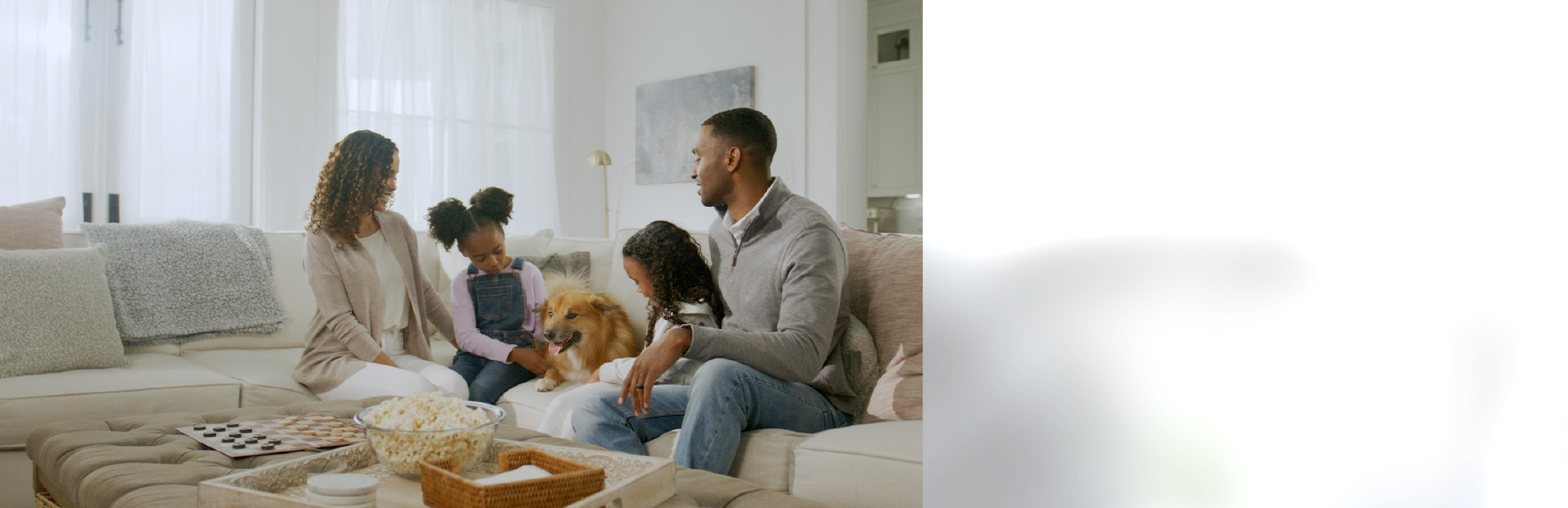 Aerial view of Florida neighborhood